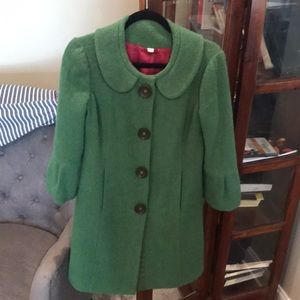 Boden Jacket- green-size 6
